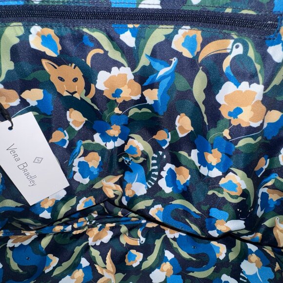 Vera Bradley Large Multi-Strap Tote in Performance Twill Immersed Blooms NWT - Picture 12 of 13